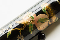 Namiki Yukari Royale Maki-e Fountain Pen - Parrot with Peach