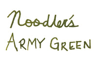 Noodler's Army Green - Ink Sample