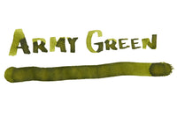 Noodler's Army Green - Ink Sample