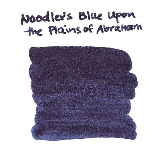 Noodler's Blue Upon the Plains of Abraham fountain pen ink