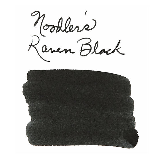 Noodler's Raven Black - Ink Sample