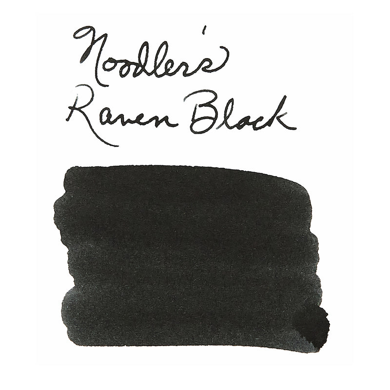 Noodler's Raven Black - Ink Sample