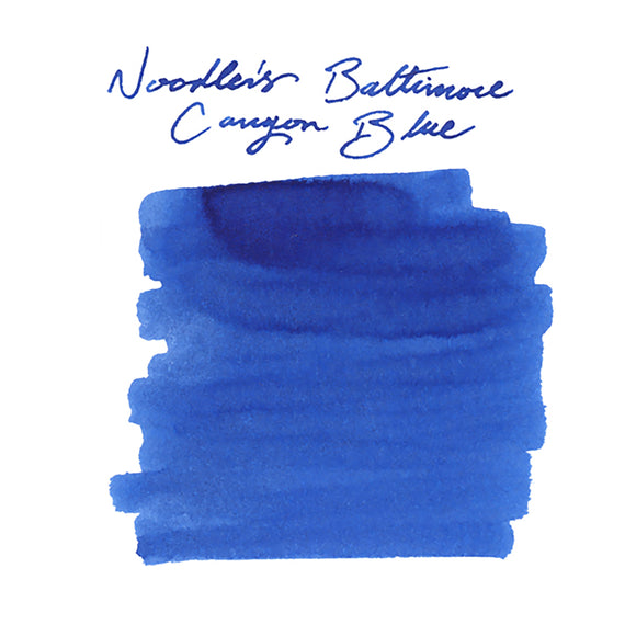Noodler's Baltimore Canyon Blue fountain pen ink