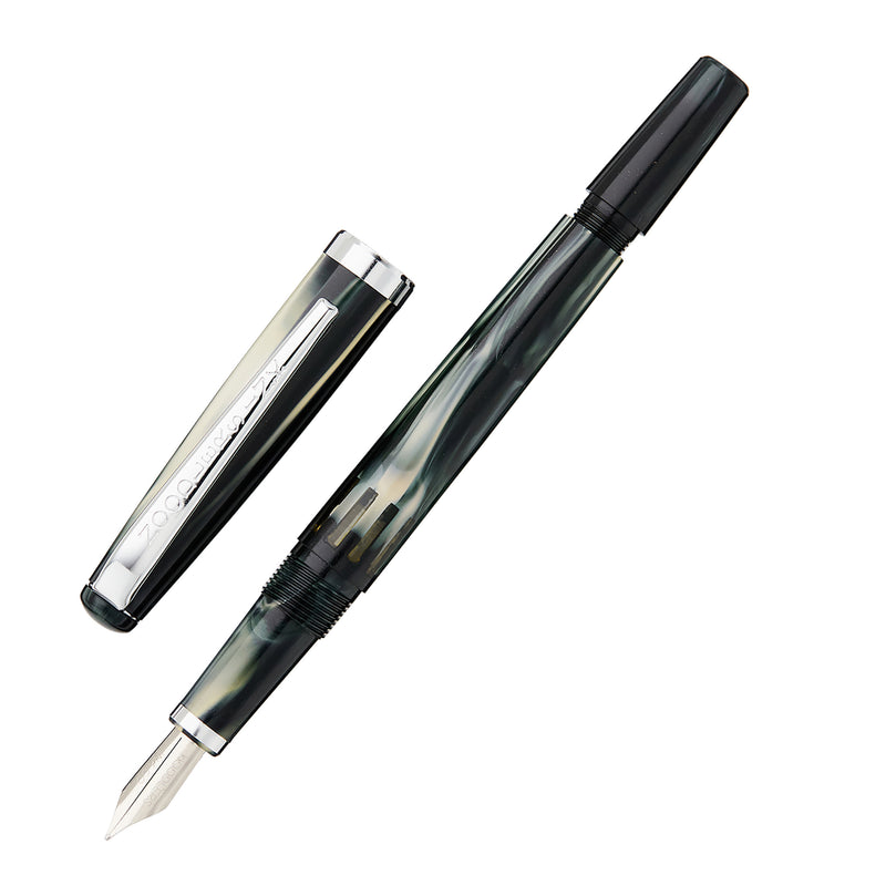 Noodler's Nib Creaper Flex Fountain Pen - Ivory Darkness
