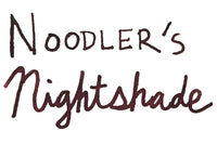 Noodler's Nightshade - Ink Sample