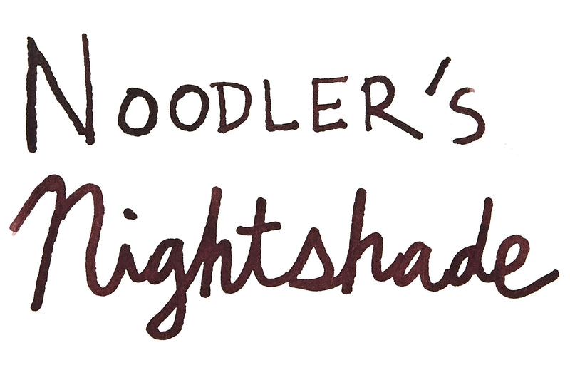 Noodler's Nightshade - Ink Sample