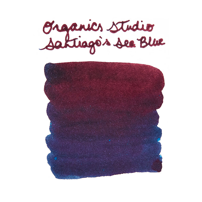 Organics Studio Santiago's Sea Blue - Ink Sample