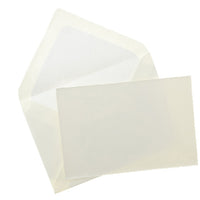 Original Crown Mill Classic Deckled Notecard Box Set - Cream