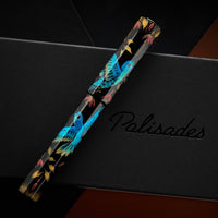Palisades Octagonal Chinkin Fountain Pen - Hummingbird (Limited Edition)