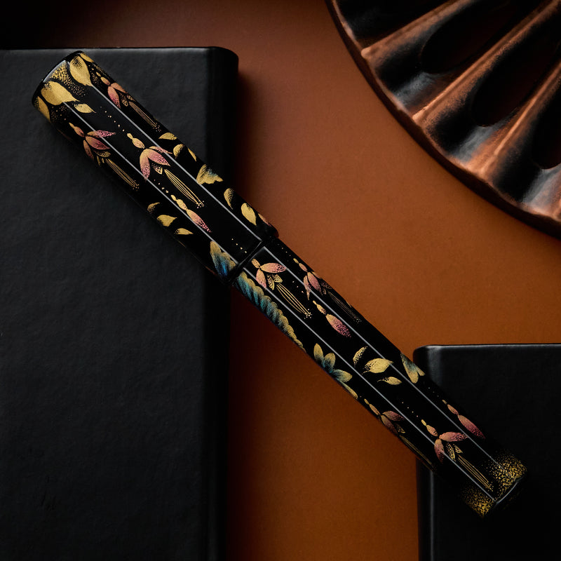 Palisades Octagonal Chinkin Fountain Pen - Hummingbird (Limited Edition)