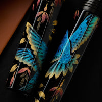 Palisades Octagonal Chinkin Fountain Pen - Hummingbird (Limited Edition)