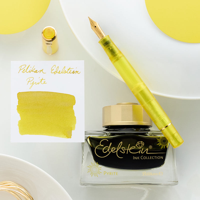 Pelikan M200 Fountain Pen & Ink Gift Set - Pyrite (Special Edition)