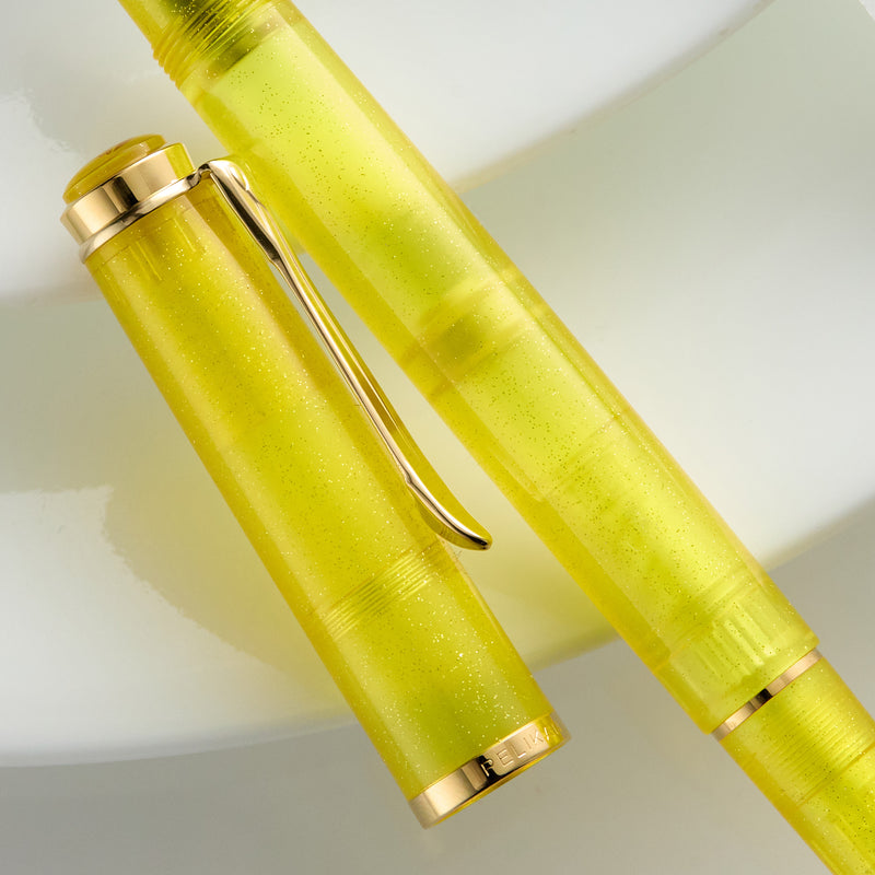 Pelikan M200 Fountain Pen & Ink Gift Set - Pyrite (Special Edition)