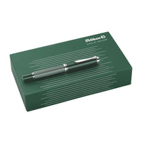 Pelikan M815 Fountain Pen - Metal Striped Green (Special Edition)