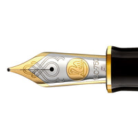 Pelikan M1000 Fountain Pen - Black/Blue