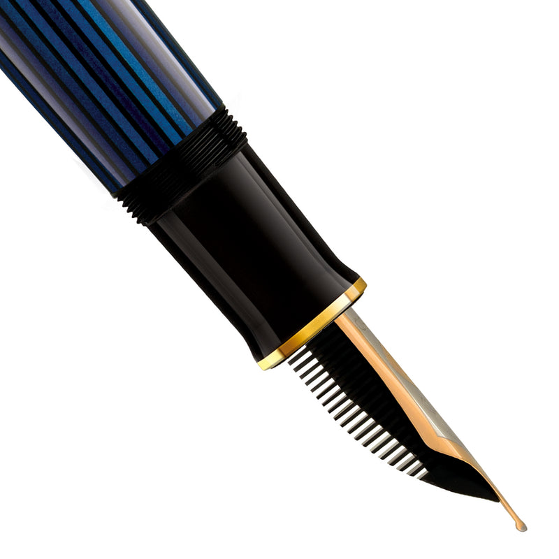 Pelikan M1000 Fountain Pen - Black/Blue