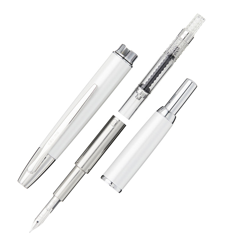 Pilot Vanishing Point Decimo Fountain Pen - White