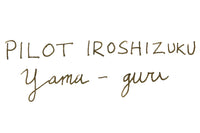 Pilot Iroshizuku Yama-guri - Ink Sample