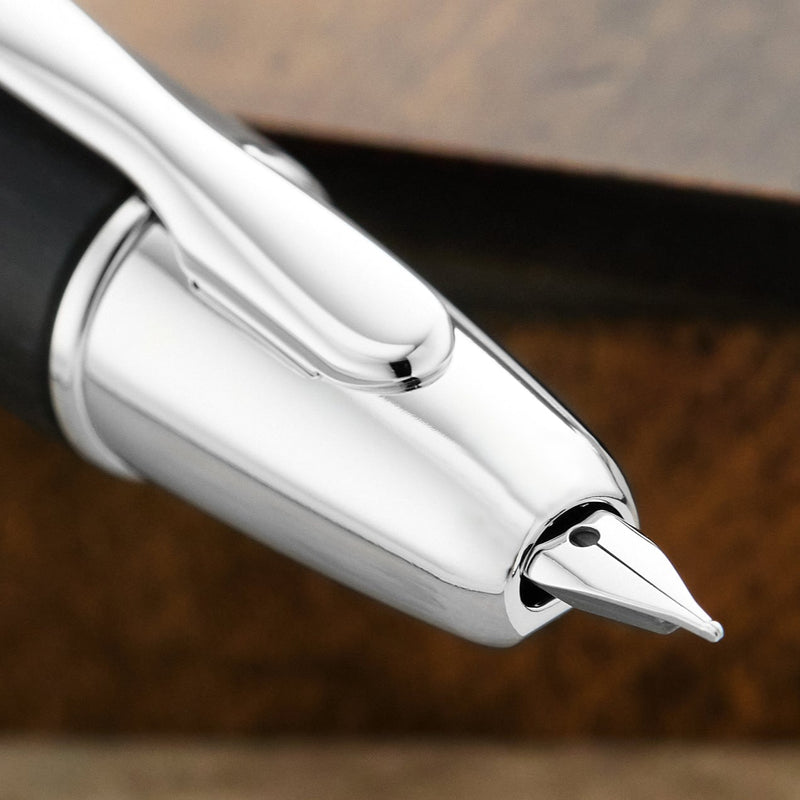 Pilot Vanishing Point Fountain Pen - Birchwood Black