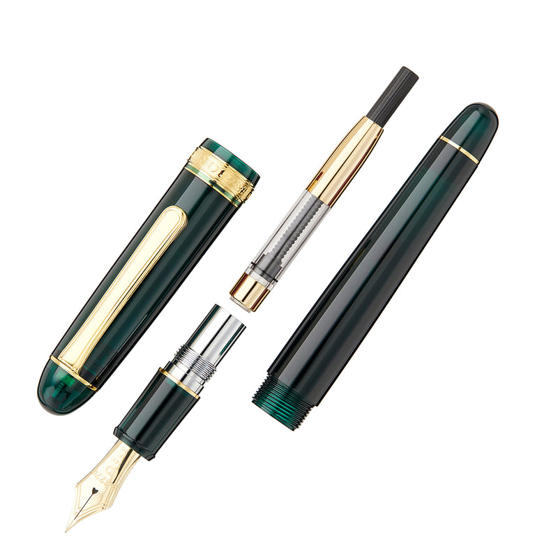 Platinum #3776 Century Fountain Pen - Laurel Green/Gold