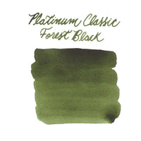Platinum Classic Forest Black - Ink Sample