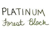 Platinum Classic Forest Black - Ink Sample
