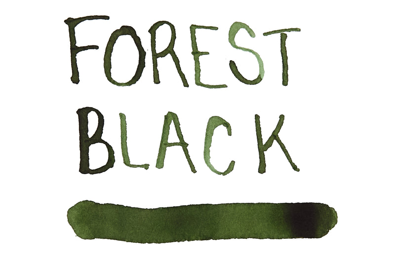 Platinum Classic Forest Black - Ink Sample