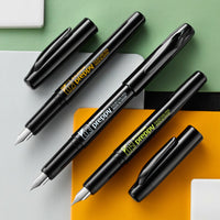 Platinum Preppy Fountain Pen - Black Edition/Orange (Limited Edition)