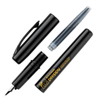 Platinum Preppy Fountain Pen - Black Edition/Orange (Limited Edition)