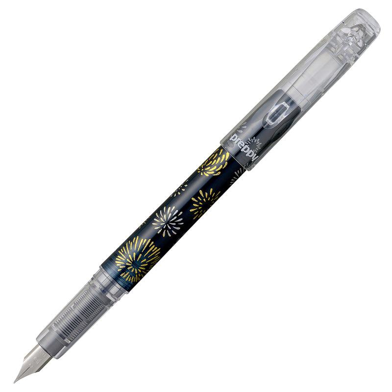 Platinum Preppy Wa Modern Maki-e Fountain Pen - Hanabi  (Limited Edition)