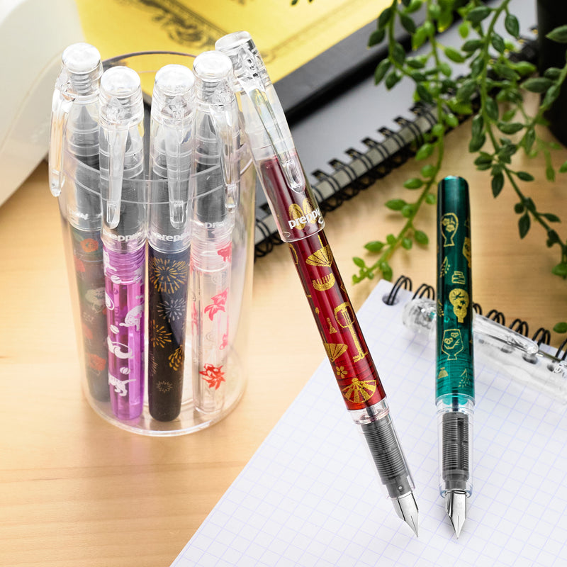 Platinum Preppy Wa Modern Maki-e Fountain Pen - Sake (Limited Edition)