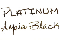 Platinum Classic Sepia Black - 60ml Bottled Ink