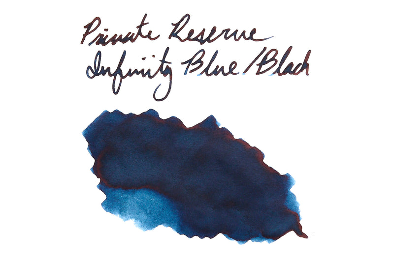 Private Reserve Infinity Blue/Black - Ink Sample