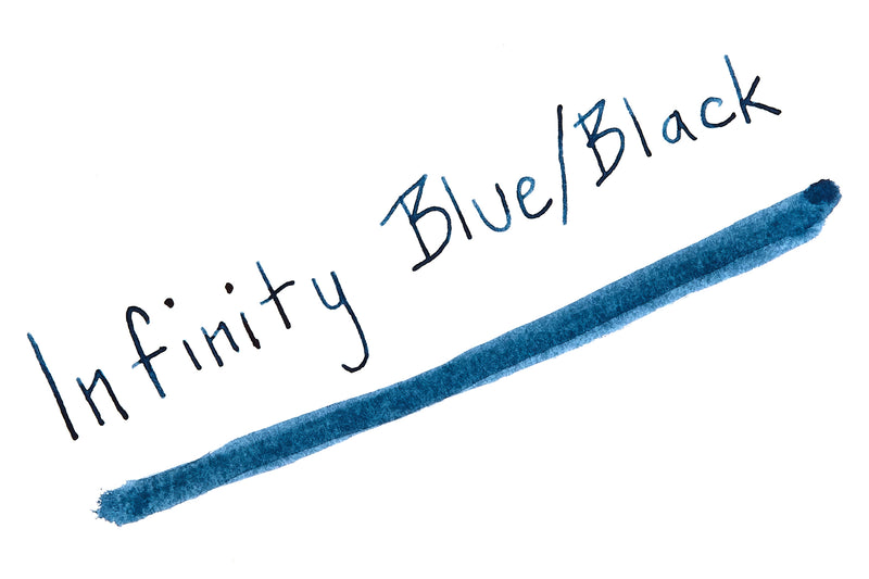 Private Reserve Infinity Blue/Black - Ink Sample