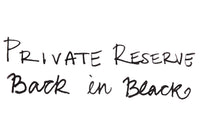 Private Reserve Back in Black (Limited Edition) - Ink Sample