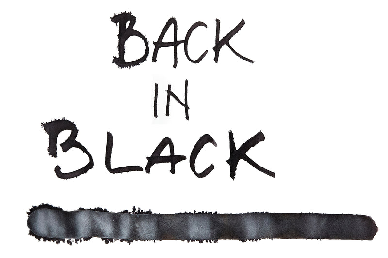 Private Reserve Back in Black (Limited Edition) - Ink Sample