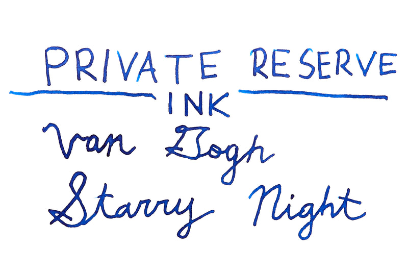 Private Reserve Starry Night (Limited Edition) - Ink Sample