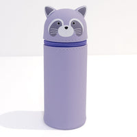 PuniLabo Stand Up Pen Case - Raccoon