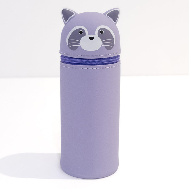 PuniLabo Stand Up Pen Case - Raccoon