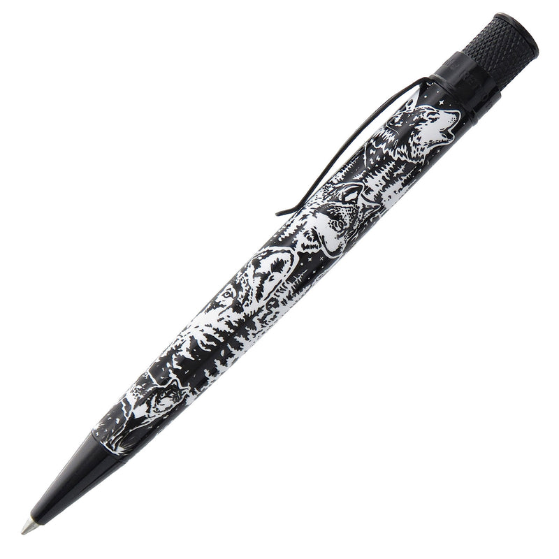 Retro 51 Tornado Rollerball Pen - Wolf Rescue