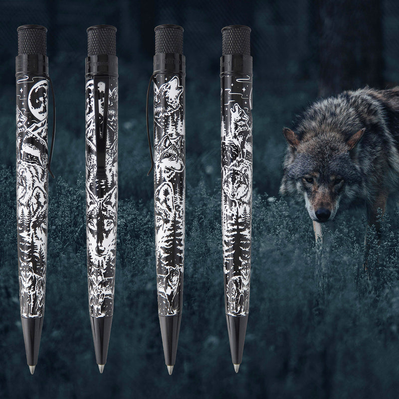 Retro 51 Tornado Rollerball Pen - Wolf Rescue