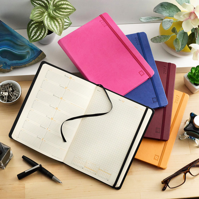 Rhodia 2027 Weekly Planner - Black