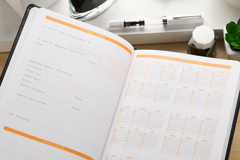 Rhodia 2027 Weekly Planner - Fuchsia