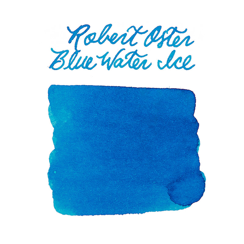 Robert Oster Blue Water Ice - Ink Sample