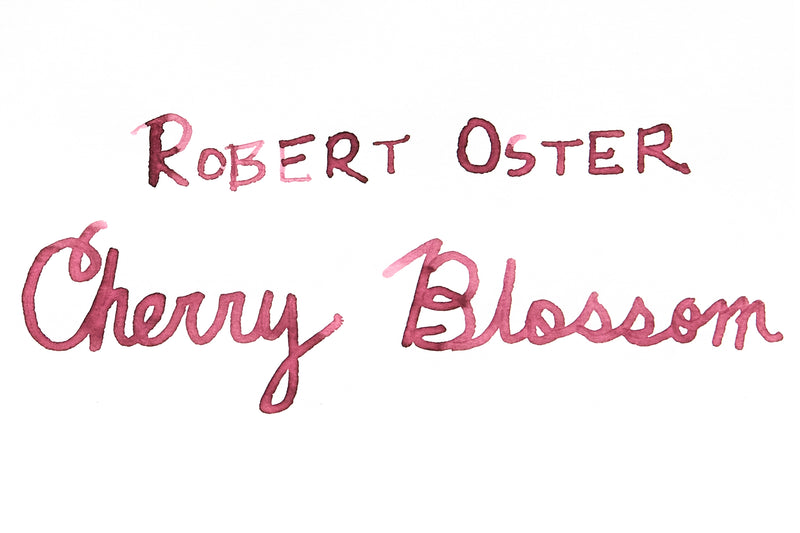Robert Oster Cherry Blossom - Ink Sample