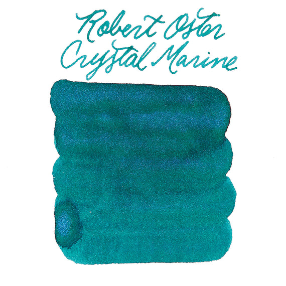 Robert Oster Crystal Marine fountain pen ink