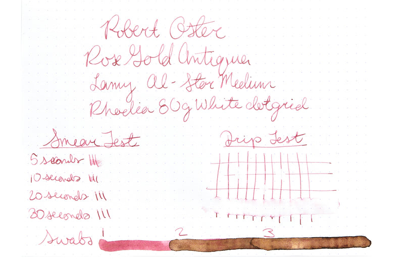 Robert Oster Rose Gold Antiqua - 50ml Bottled Ink