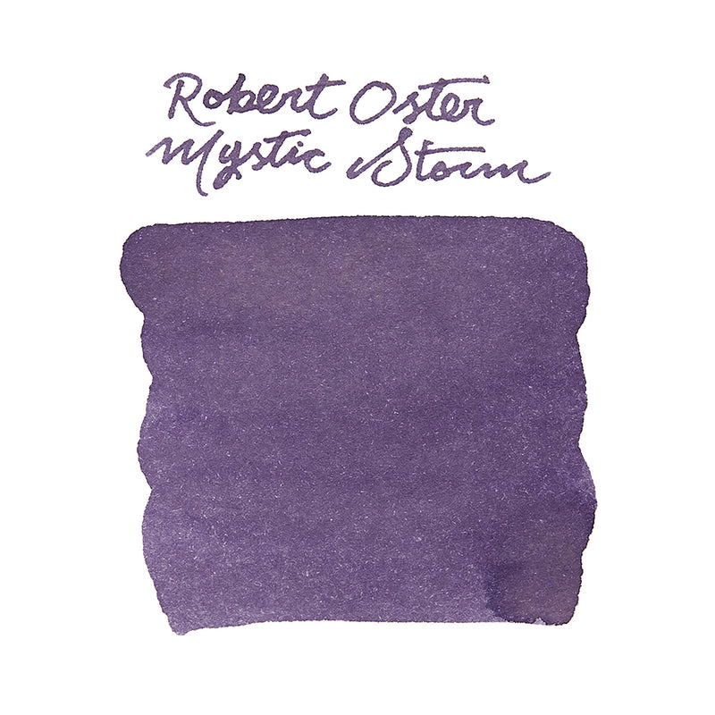 Robert Oster Mystic Storm - Ink Sample