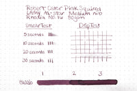 Robert Oster Pink Squirrel - Ink Sample