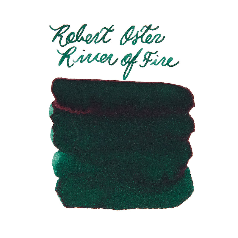 Robert Oster River of Fire - Ink Sample